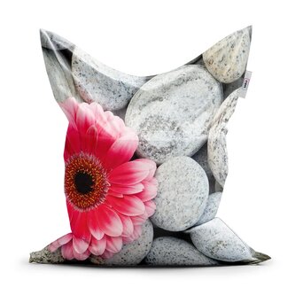 Sedací vak Gerbera na kamenech: 200x140 cm