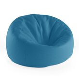 Sedací vak Cocoon Safírově modrá: 115 x 75 cm x 45 cm