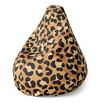 Dětský sedací vak Pear Gepardí vzor: 70 x 95 x 15 cm