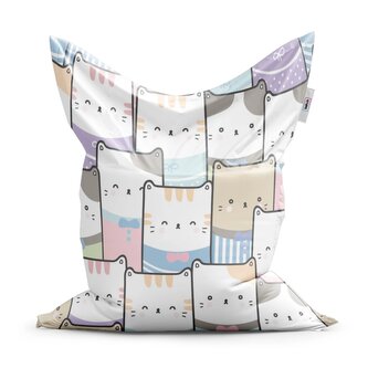 Sedací vak Barevná koťátka: 200x140 cm