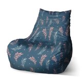 Dětský sedací vak Bean Barevná peříčka : 60 x 70 x 70 cm