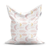 Sedací vak Měsíčky a obláčky : 200x140 cm