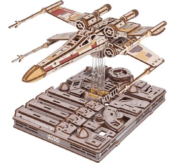 UGEARS 3D puzzle Star Wars: X-Wing Starfighter 455 dílků