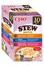 Churu Cat BOX Stew Chick.&Chick.Tuna&Chick.Salm.10x40g
