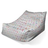 Sedací vak Lounge Různě barevné puntíky: 120 x 100 x 80 cm