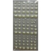 Perełki samoprzylepne okrągłe 90szt