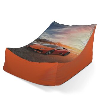 Sedací vak Lounge Sportovní auto 3: 120 x 100 x 80 cm