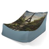 Sedací vak Lounge Paříž Eifellova věž Art: 120 x 100 x 80 cm