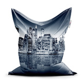 Sedací vak Noční New York: 200x140 cm