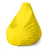 Sedací vak Pear Žlutá 2: 140 x 100 x 25 cm