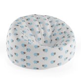 Sedací vak Cocoon Modré ovce: 115 x 75 cm x 45 cm