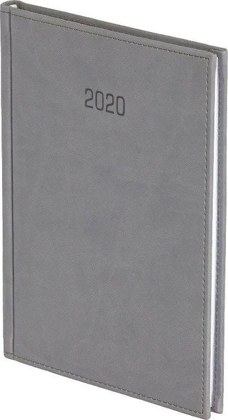 Kalendarz 2021 A4 Tygodniowy Vivella Szary