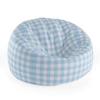 Sedací vak Cocoon Čtvercový vzor: 115 x 75 cm x 45 cm