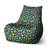 Dětský sedací vak Bean ABC: 60 x 70 x 70 cm