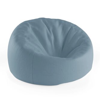 Sedací vak Cocoon Šedě modrá: 115 x 75 cm x 45 cm