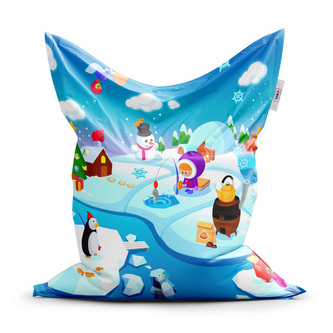 Sedací vak Antarktida: 200x140 cm