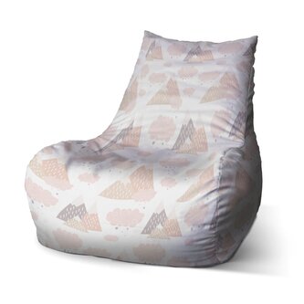Sedací vak Bean Dětské pyramidy: 100 x 90 x 45 cm