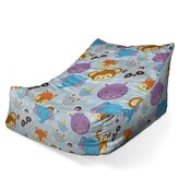 Sedací vak Lounge Zoo pro děti: 120 x 100 x 80 cm