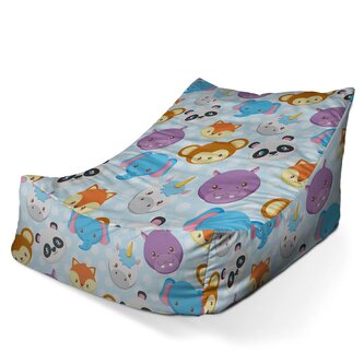 Sedací vak Lounge Zoo pro děti: 120 x 100 x 80 cm