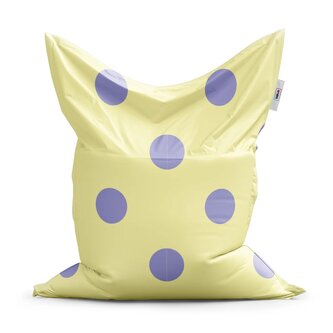 Sedací vak Fialové tečky : 200x140 cm