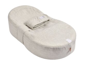 CocoonaBaby podložka + povlak Natural Linen