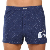 Pánské trenky Andrie vícebarevné (PS 5933-darkblue) 3XL