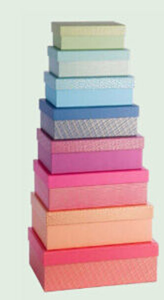 Dárkové krabice sada 25229 10 ks