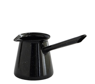 Džezva smalt černá 6cm 0,5L