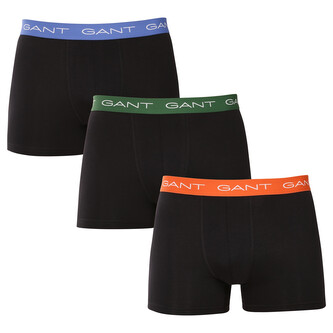 3PACK pánské boxerky Gant černé (902533004-005) XXL