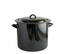 Hrnec s poklicí smalt černý 25cm 10L