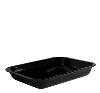 Plech smalt černý 42cm h=5,5cm