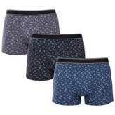 3PACK pánské boxerky Andrie vícebarevné (PS 5745) M
