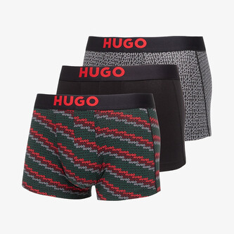 3PACK pánské boxerky HUGO vícebarevné (50549140 960) XXL