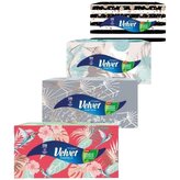 Velvet Pastels hygienické kapesníky 3vrstvé, box 120 kusů