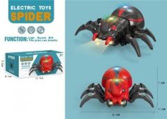 Pająk ze światłem i dźwiękiem