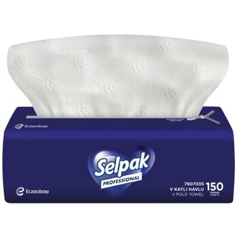Selpak Professional Fold Towel papírové utěrky 2 vrstvé 150ks