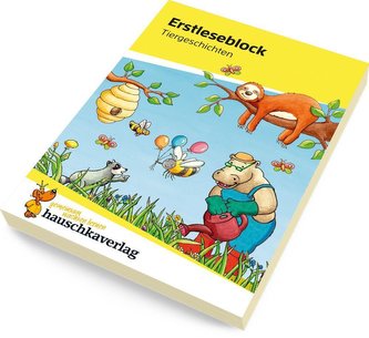 Erstleseblock - Tiergeschichten, A5-Block