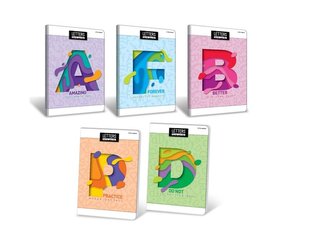 Zeszyt A4/32K kratka Letters (5szt)