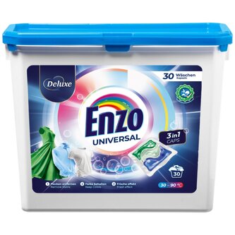 Deluxe Enzo 3in1 Caps kapsle na praní 30ks Universal