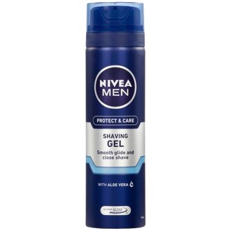 Nivea Men Original Protect & Care gel na holení, 200 ml