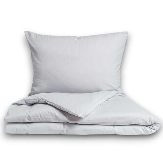 Francouzské flanelové povlečení 220x200, 70x90cm světle šedé