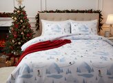 Vánoční mikrovláknové povlečení MERRIMENT | s vánočním vzorem | 220 x 200 + 2 x 70 x 80 cm | 758768
