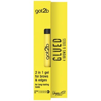 got2b Glued 4 Brows & Edges gel na obočí a baby vlásky 2v1,16 ml