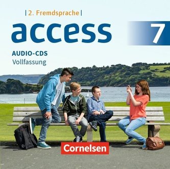 Access - Englisch als 2. Fremdsprache / Band 2. 7. Klasse - Audio-CD