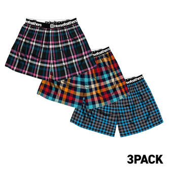 3PACK pánské trenky Horsefeathers Clay Bundle 2 (AM283B) XL