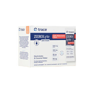 Trace Minerals ZeroLyte - elektrolyty s příchutí vodní meloun 30 sáčků