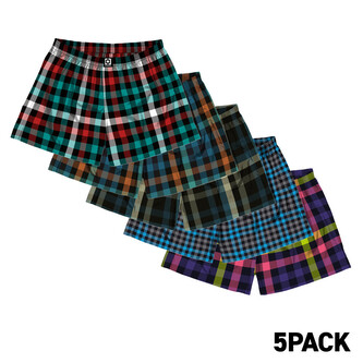 5PACK pánské trenky Horsefeathers Sonny Bundle 1 (AM286A) L