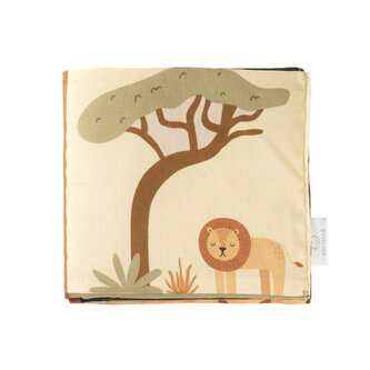 Textilná aktivity knižka SOFTELLO - Safari