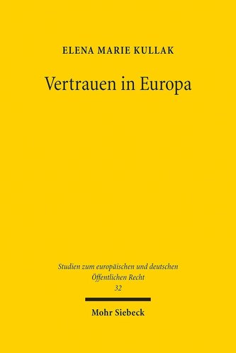 Vertrauen in Europa
