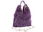 Kožešinová kabelka - 1 ks - 17 fialová